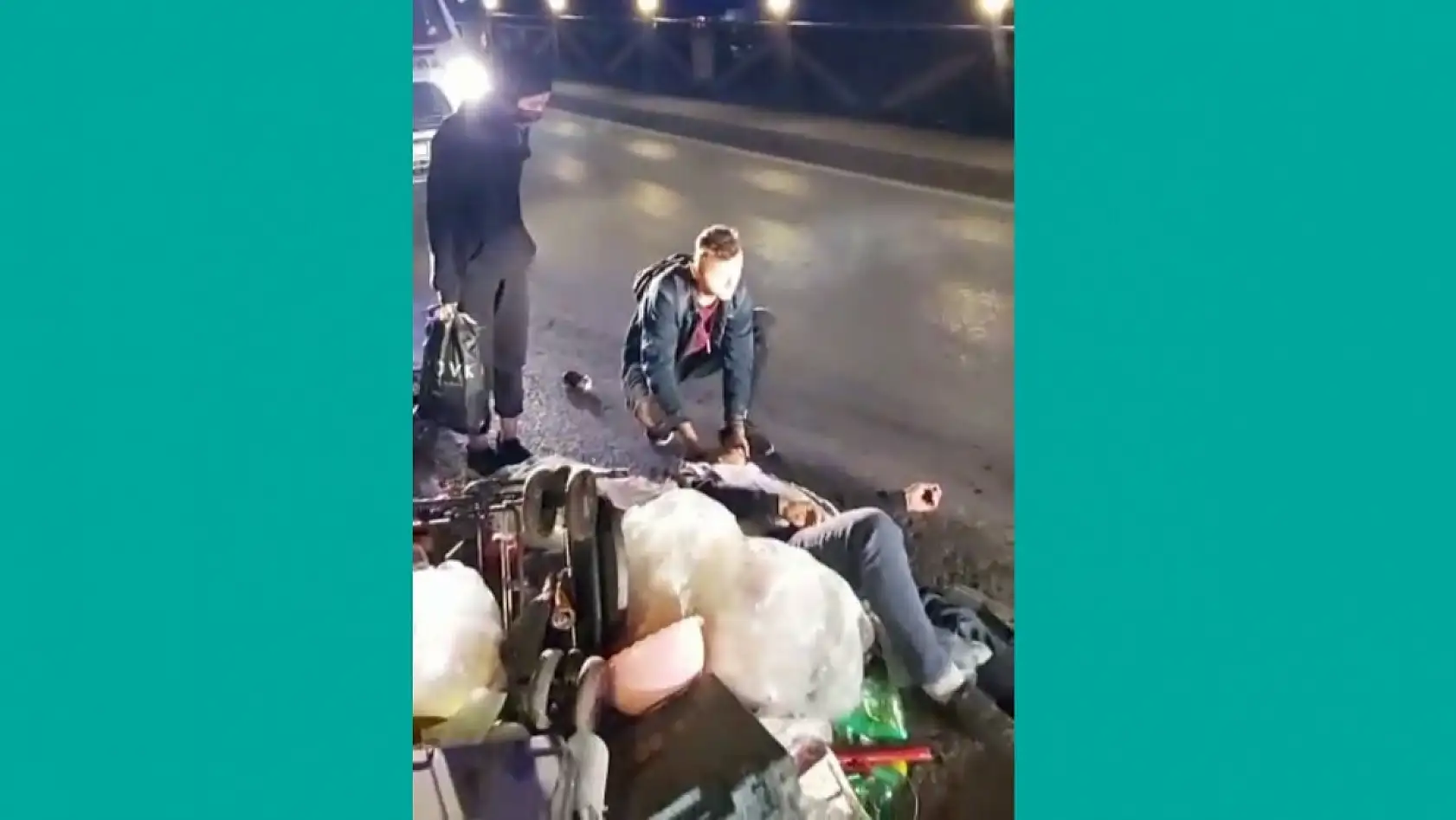 Kemerköprü'de kaza