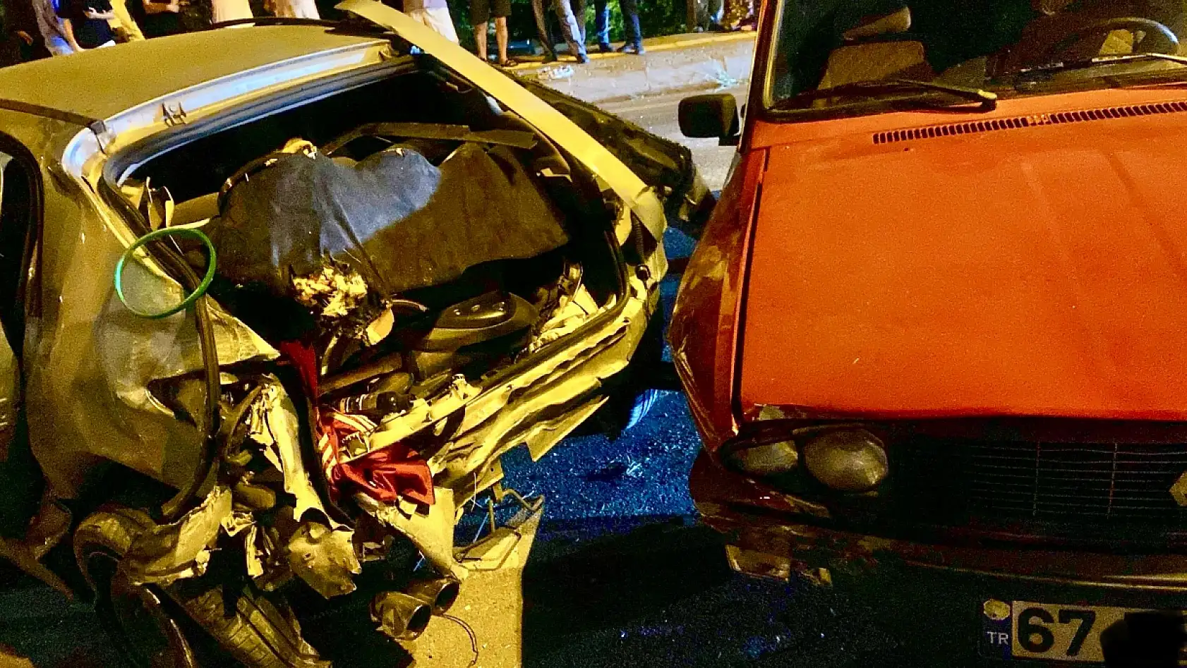 Çevre yolunda kaza üstüne kaza