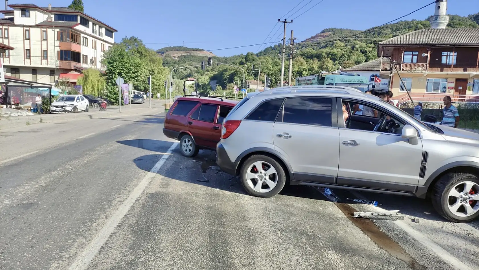 Gürgenpınarı mevkiinde kaza