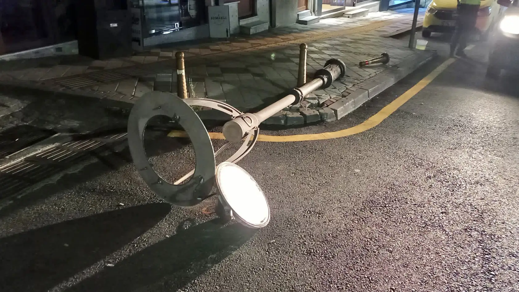 Gece hareketli dakikalar yaşandı