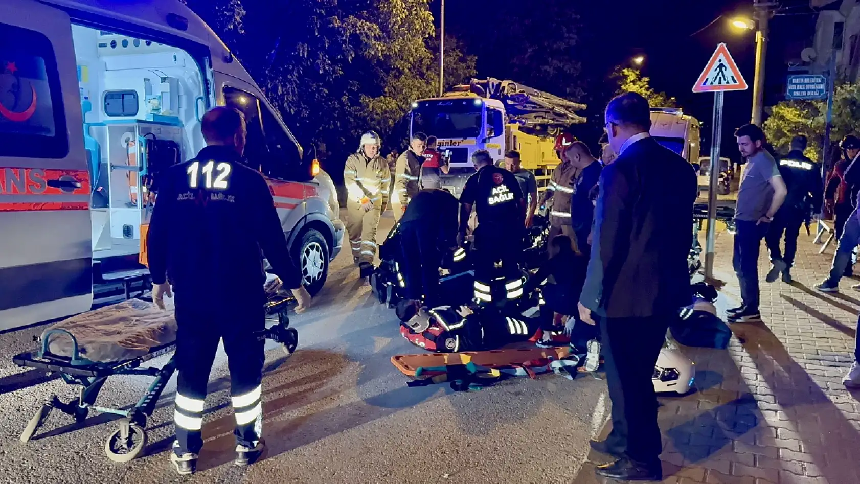 Polis ekiplerine köpek saldırdı