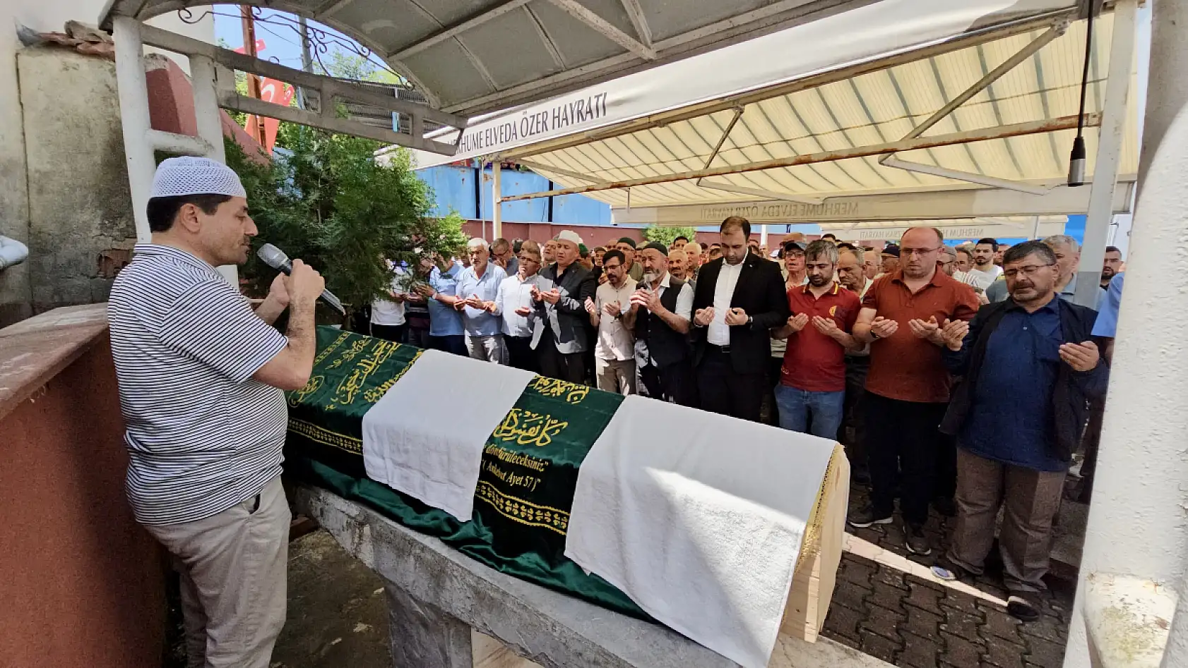 Irmakta boğulan Ensar toprağa verildi