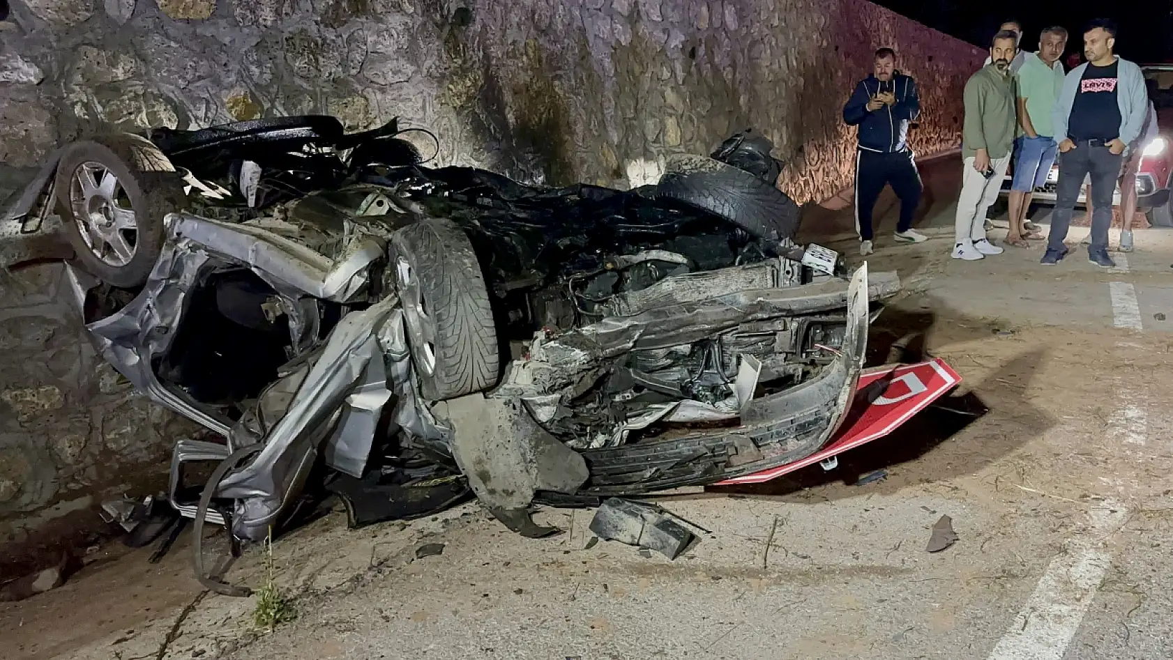 Çakraz'da çok kötü kaza