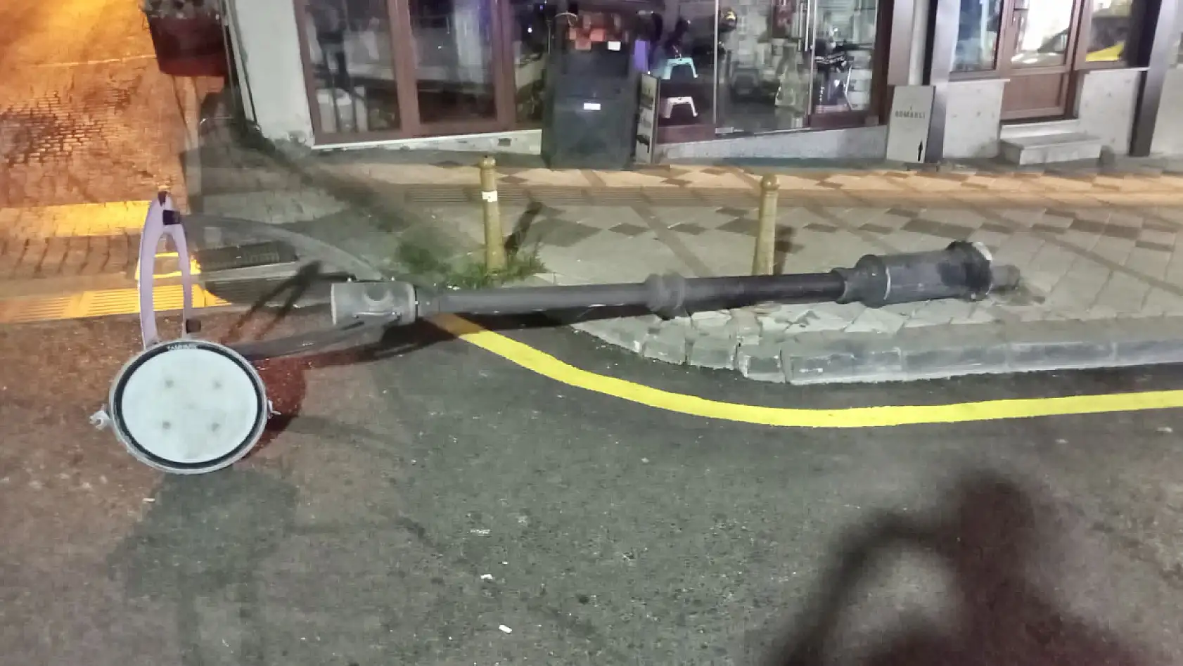 Gece hareketli dakikalar yaşandı