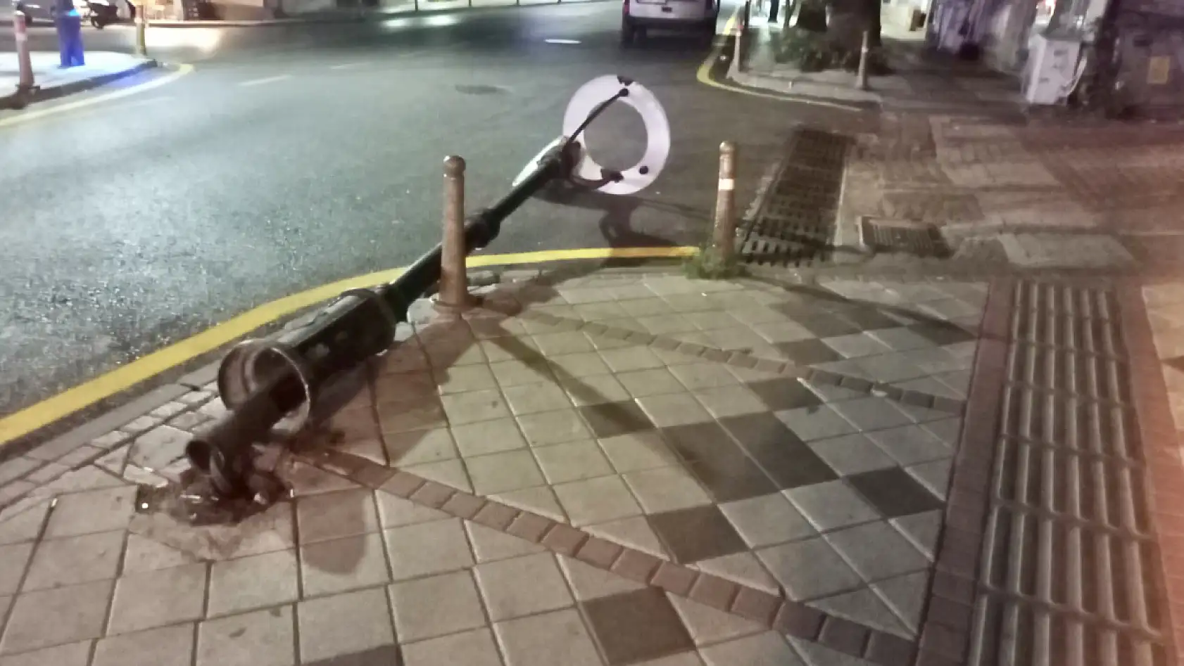 Gece hareketli dakikalar yaşandı