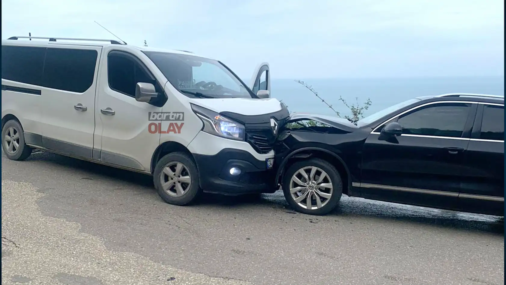 Belediye başkanı kaza yaptı