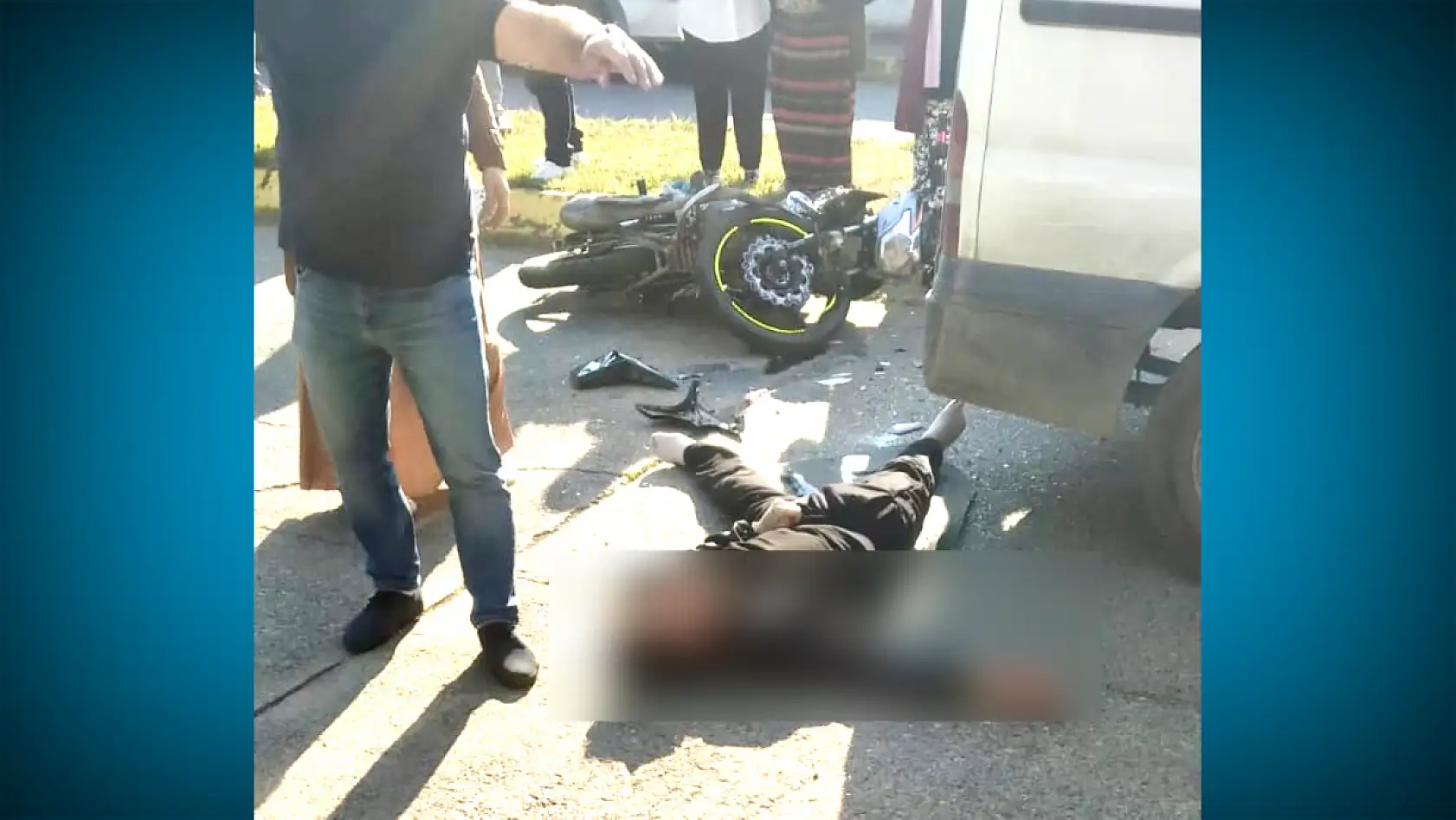 Organize sanayide motosiklet kazası