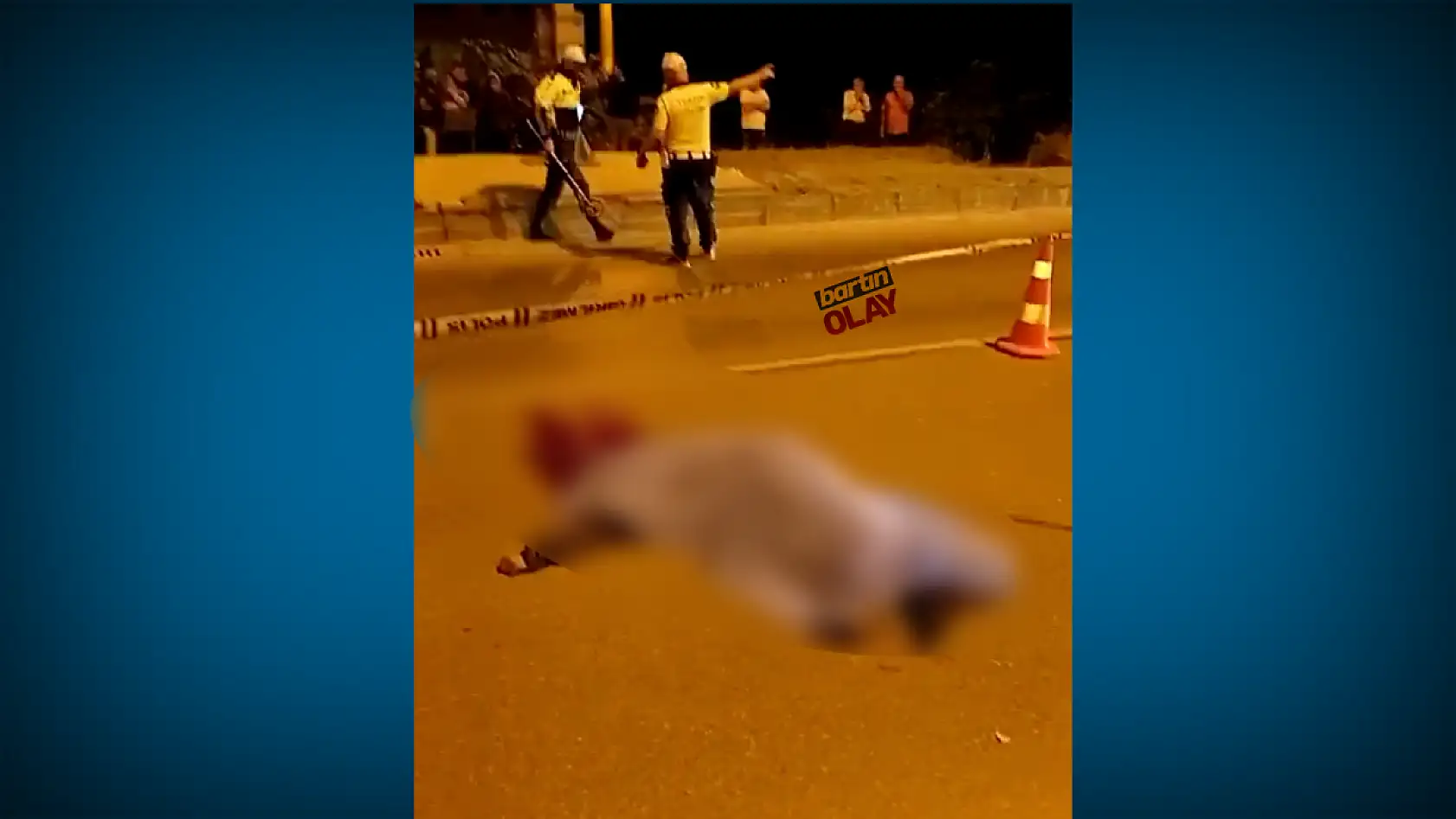 Bartın'da ölümlü motor kazası