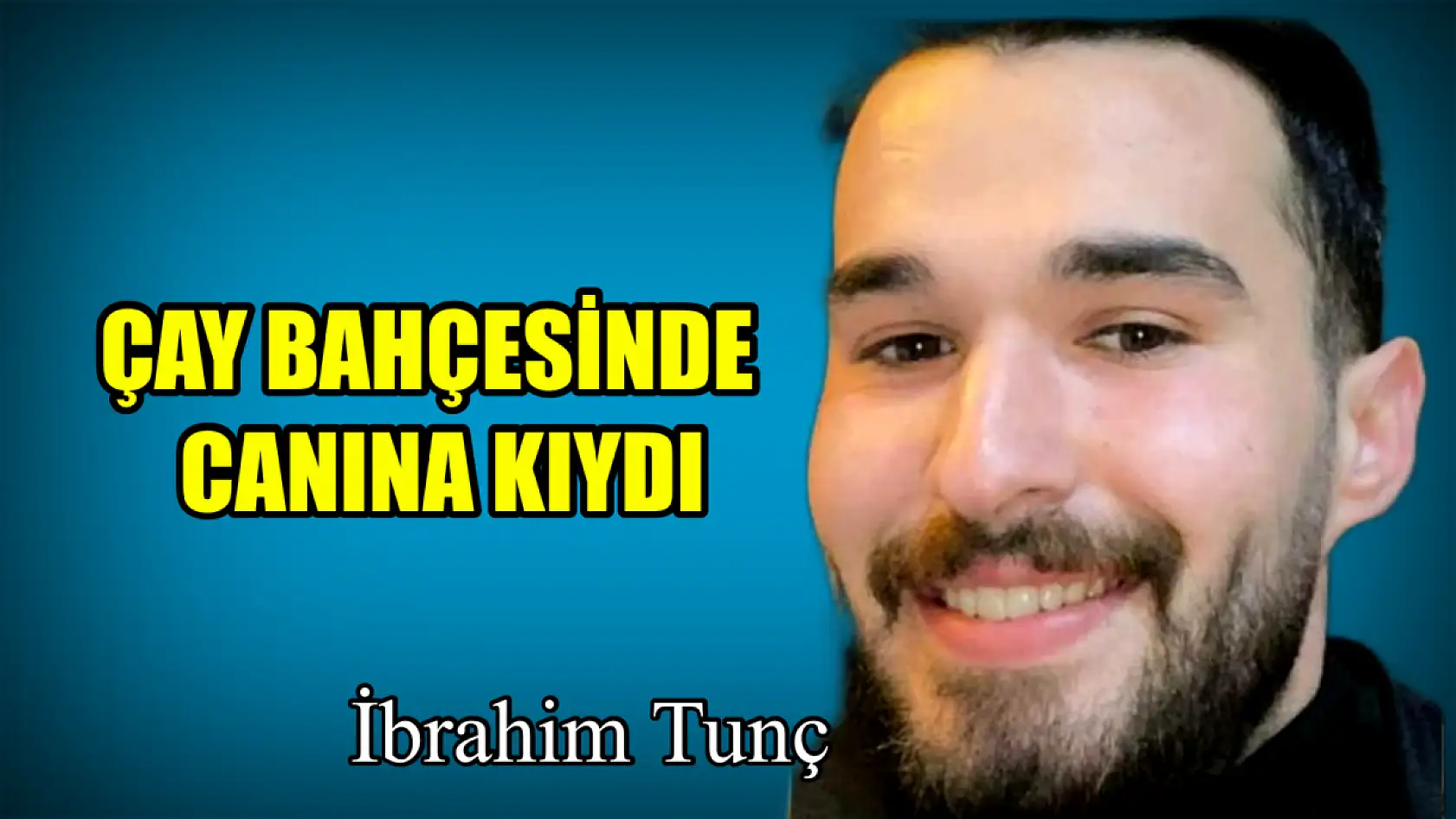 Bartın'da Çay Bahçesinde Acı Olay