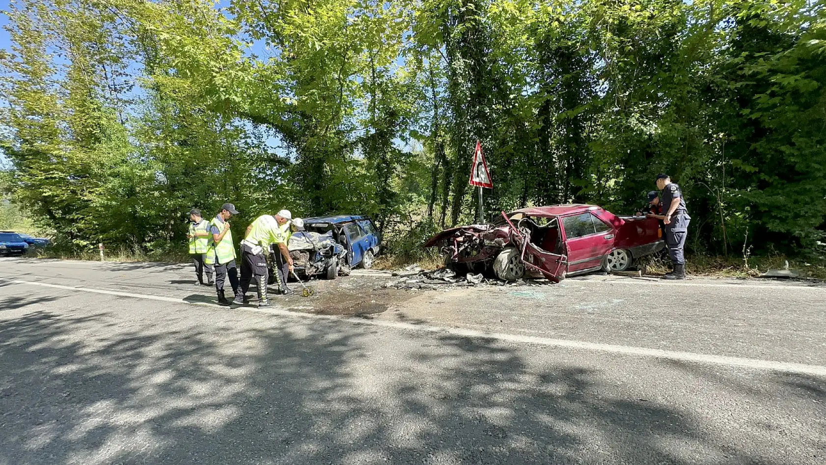 Bartın'da feci kaza: 2 ölü