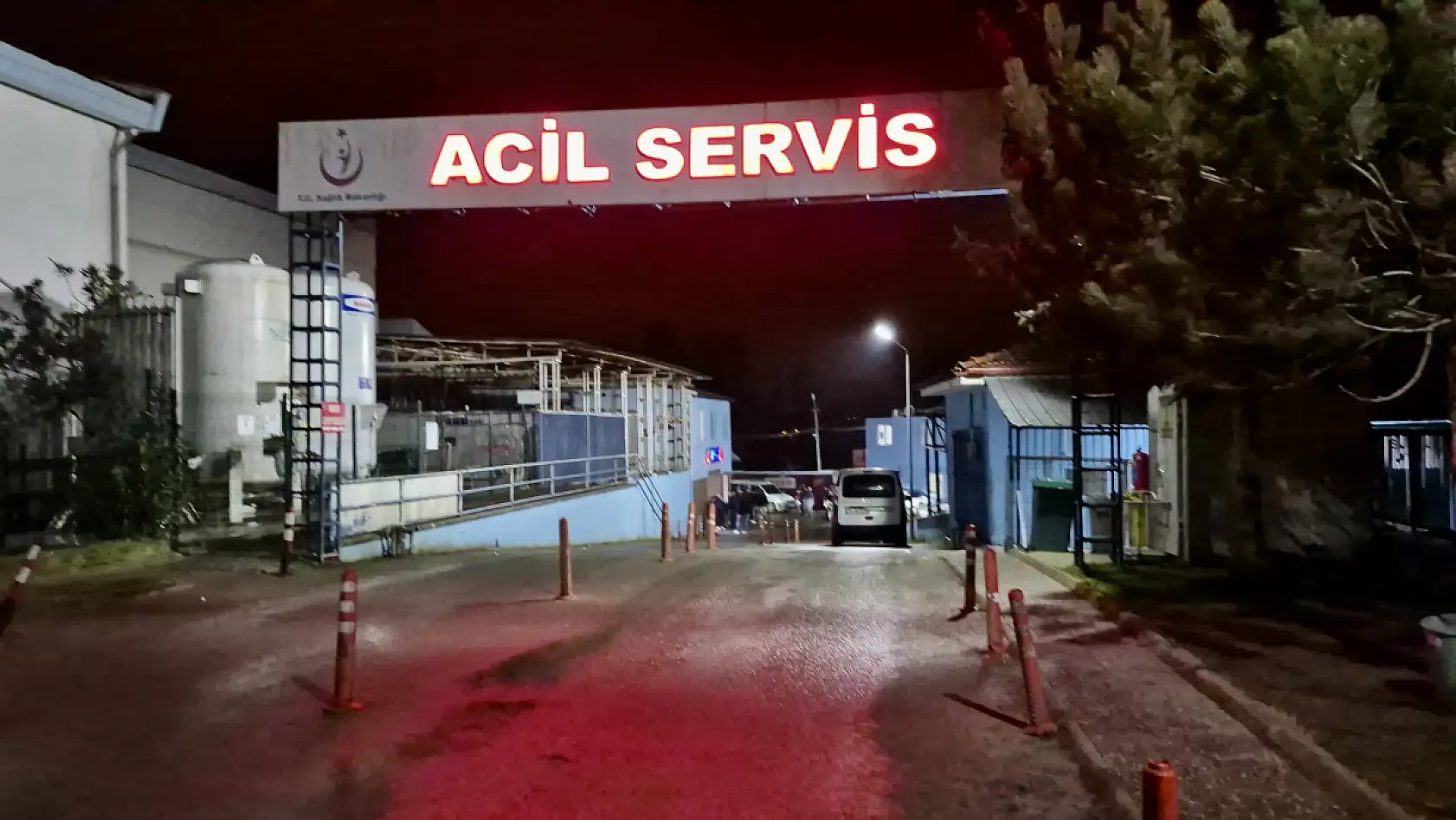 Eğlence Mekanındaki Kavga hastaneye sıçradı