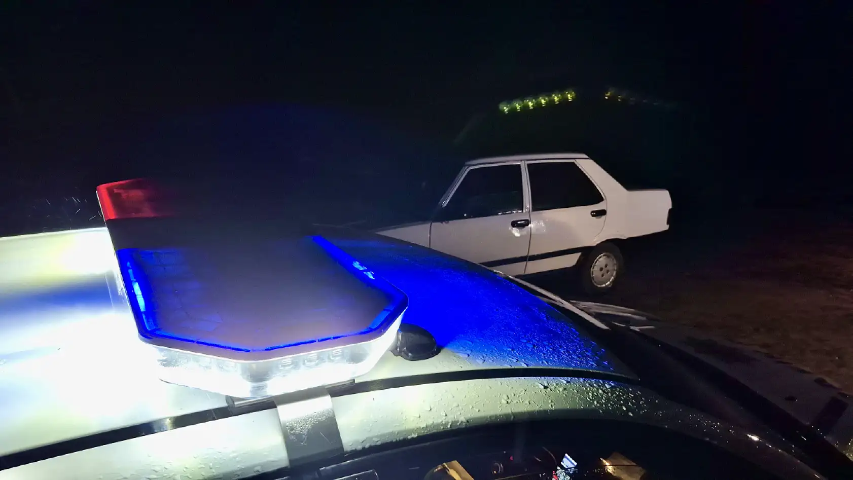 Polisten 30 kilometre kaçabildi