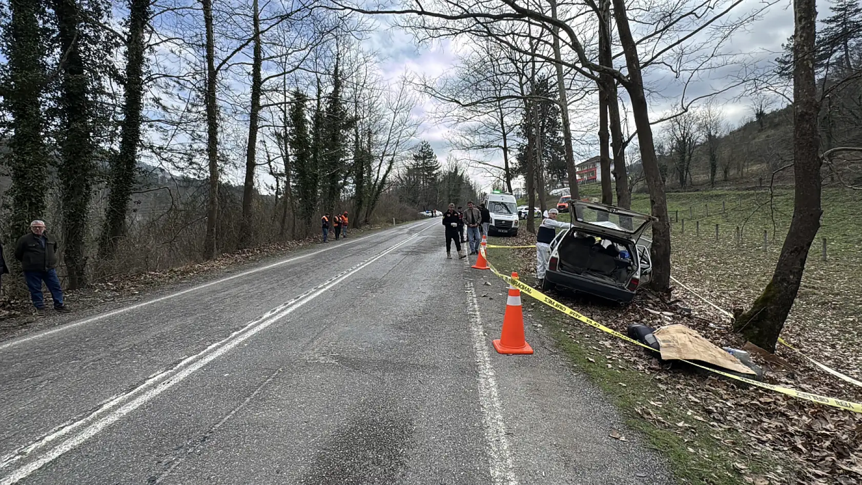 Bartın-Karabük yolunda ölümlü kaza