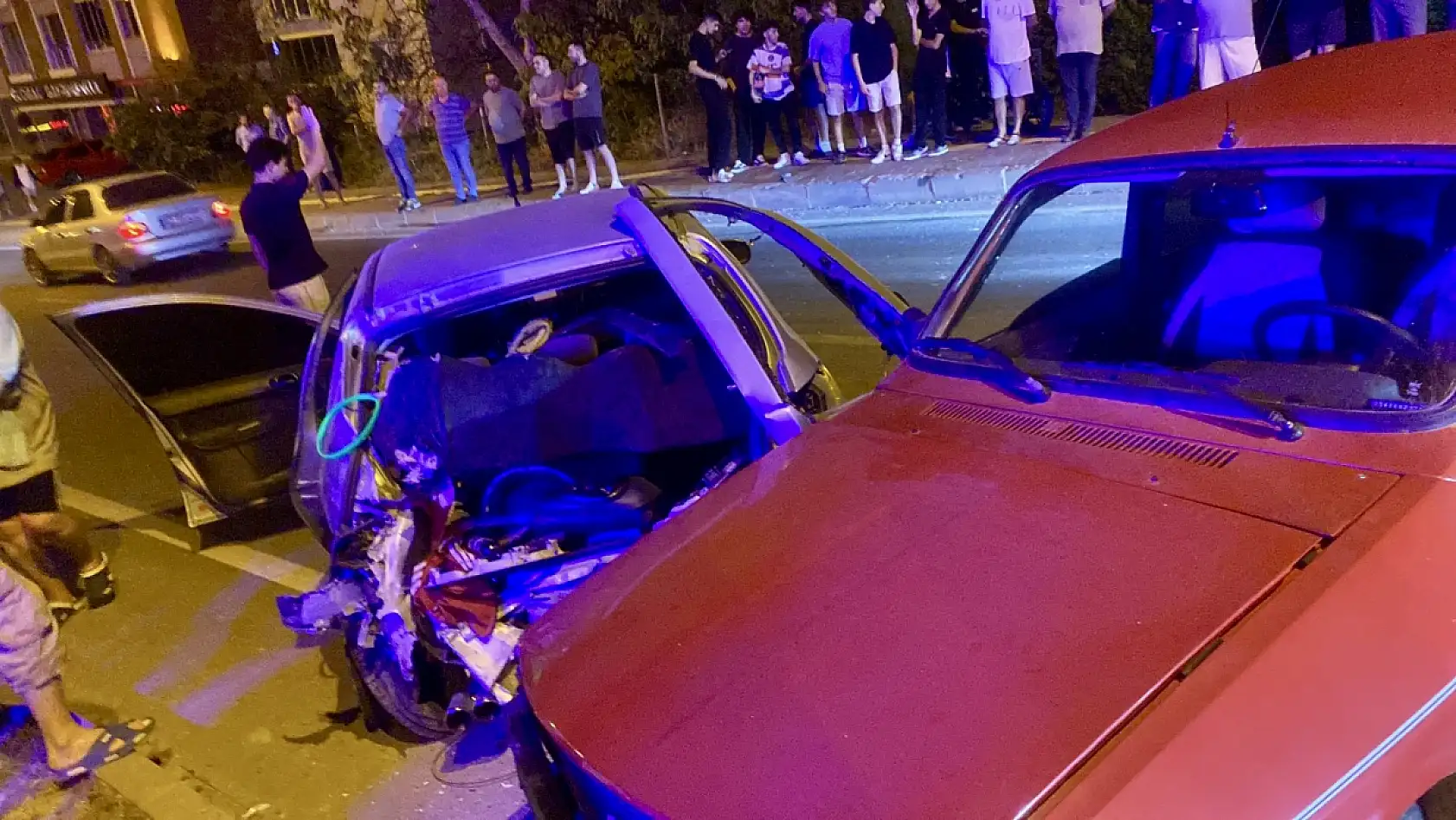 Çevre yolunda kaza üstüne kaza