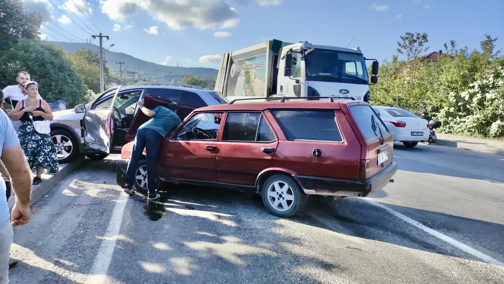 Gürgenpınarı mevkiinde kaza