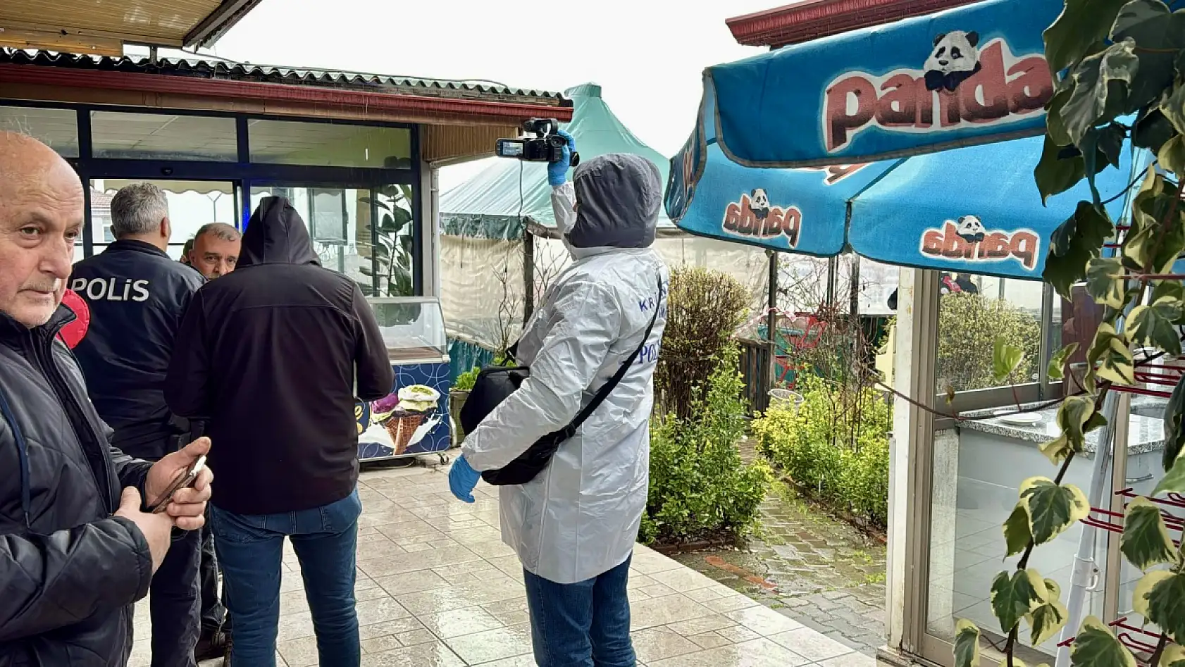 Bartın'da Çay Bahçesinde Acı Olay