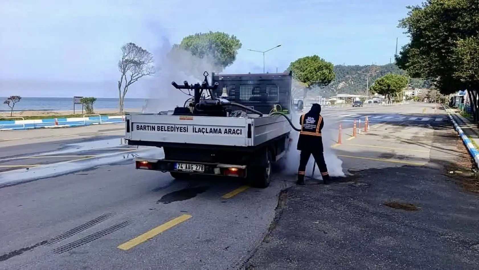 Bartın Belediyesi'nden yaza hazırlık çalışmaları