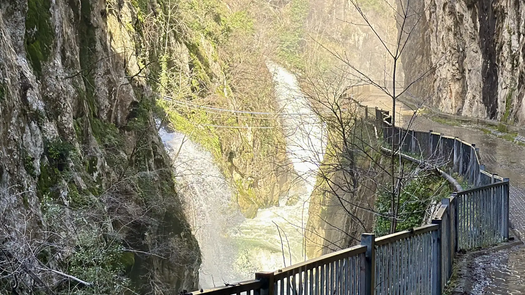 Ulukaya'da doğa sürprizi