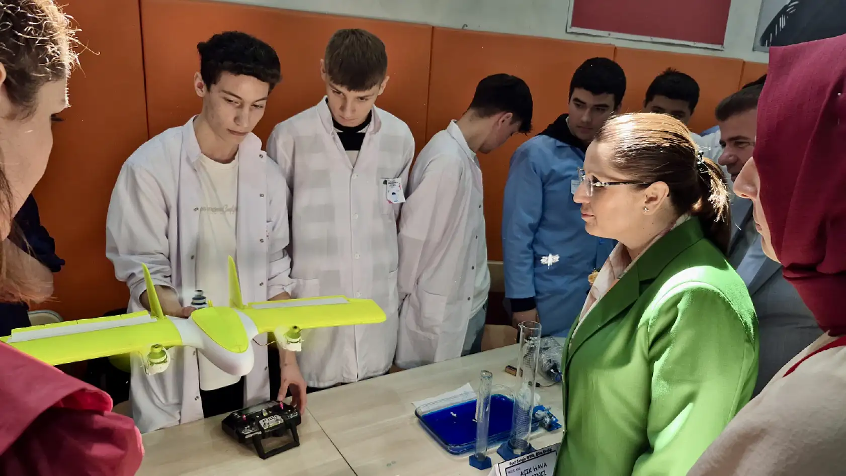 Liseli mucitlerden elektrikli gokart