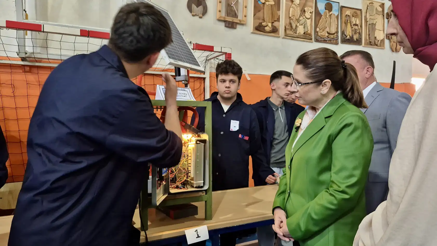 Liseli mucitlerden elektrikli gokart