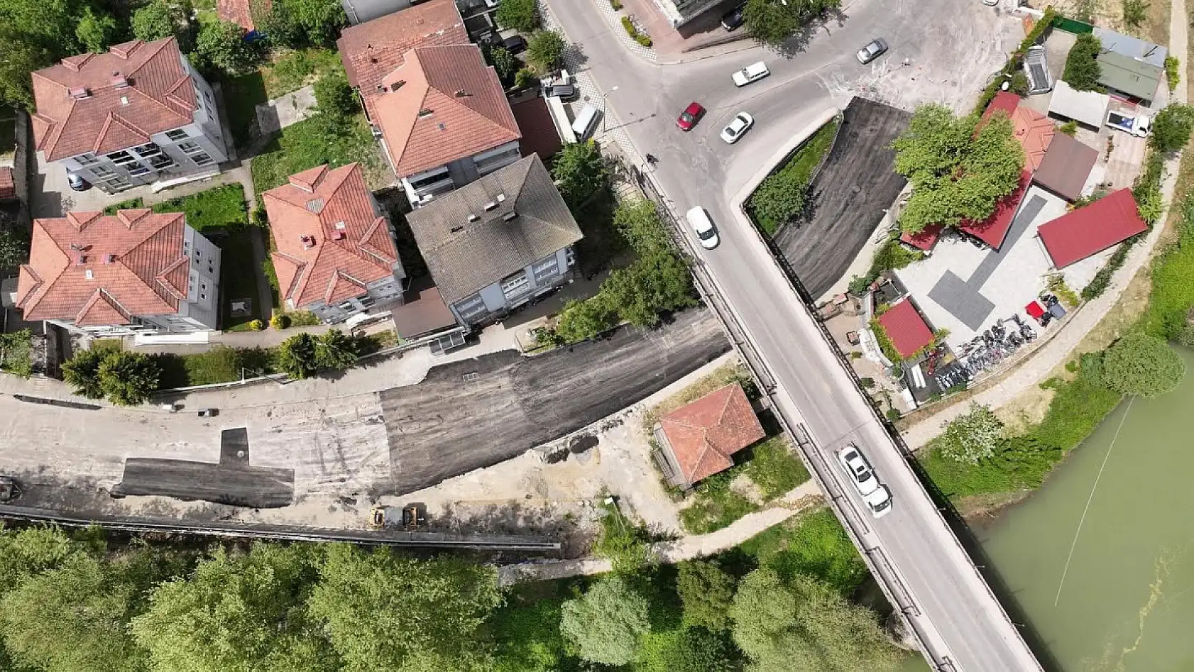 Çalışmalar bitti, yol ulaşıma açıldı