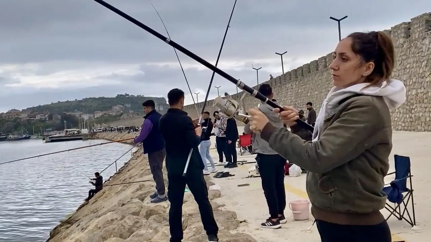 Haberi duyan sahile koştu