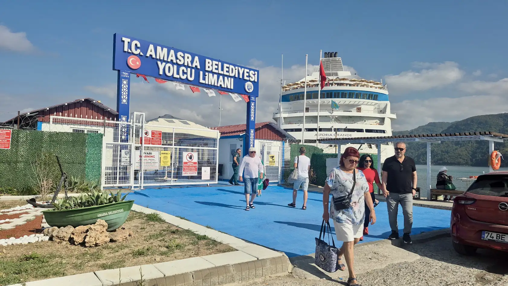 Amasra kruvaziyer turizminde zirvede
