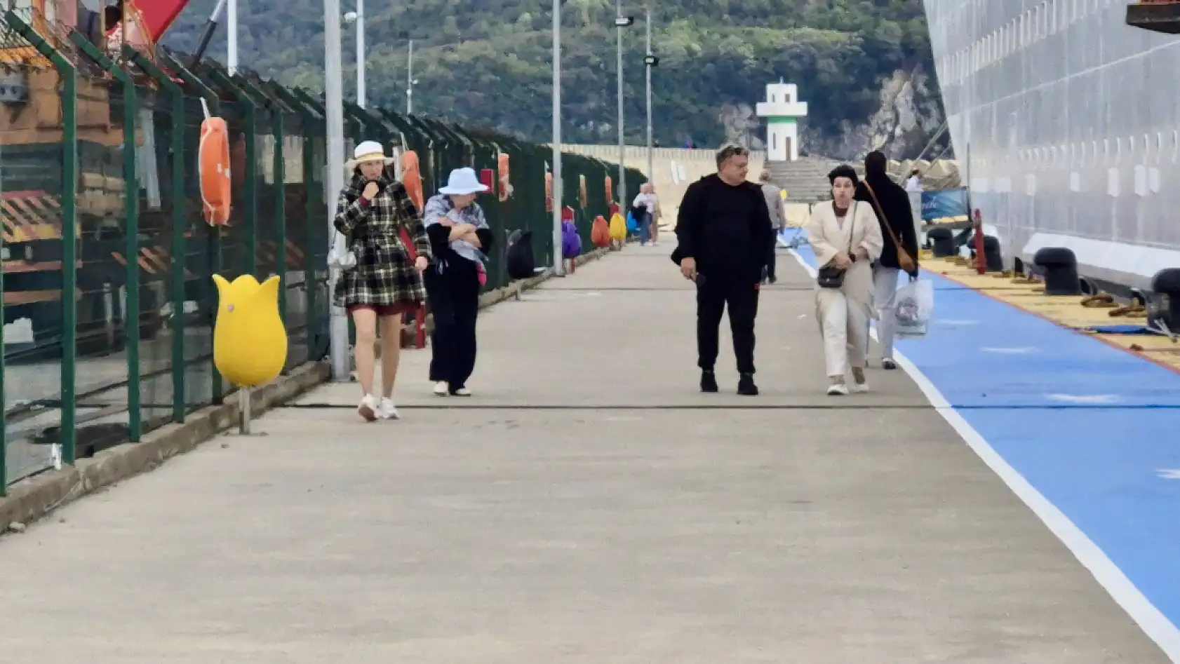 İkinci kruvaziyer yolda