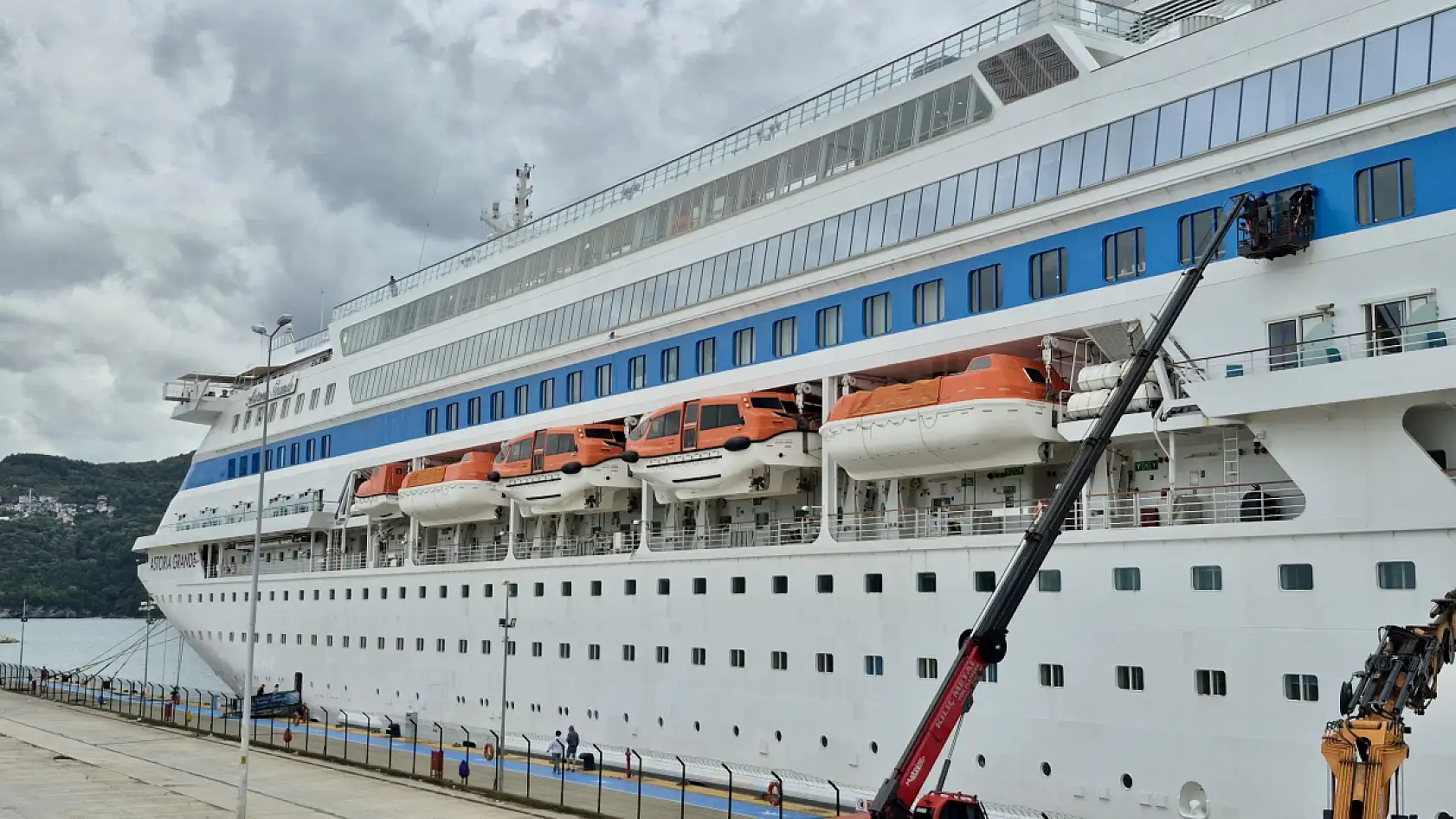 İkinci kruvaziyer yolda