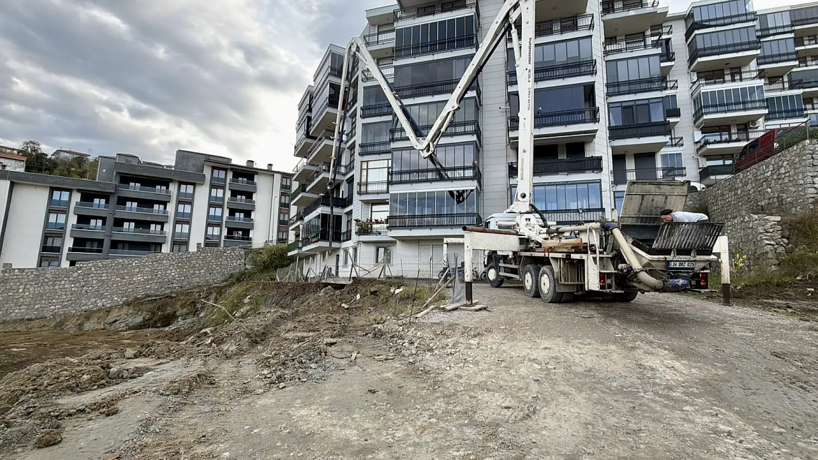 Çöken alanda çalışma