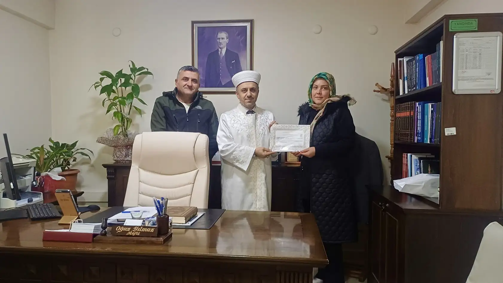 Moldovalı gelin Müslüman oldu