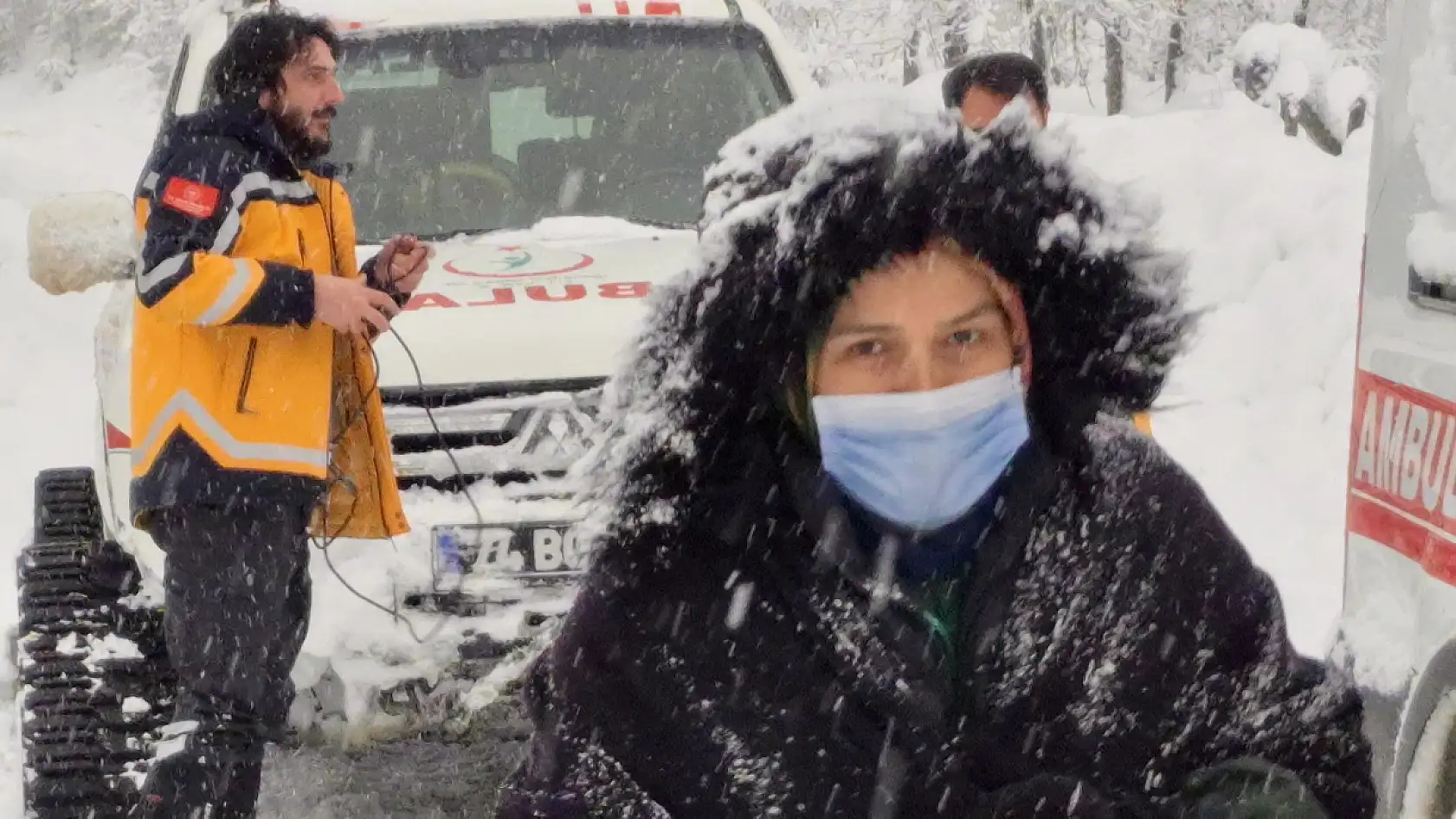 Kar kalınlığı 120 santimetreyi aştı