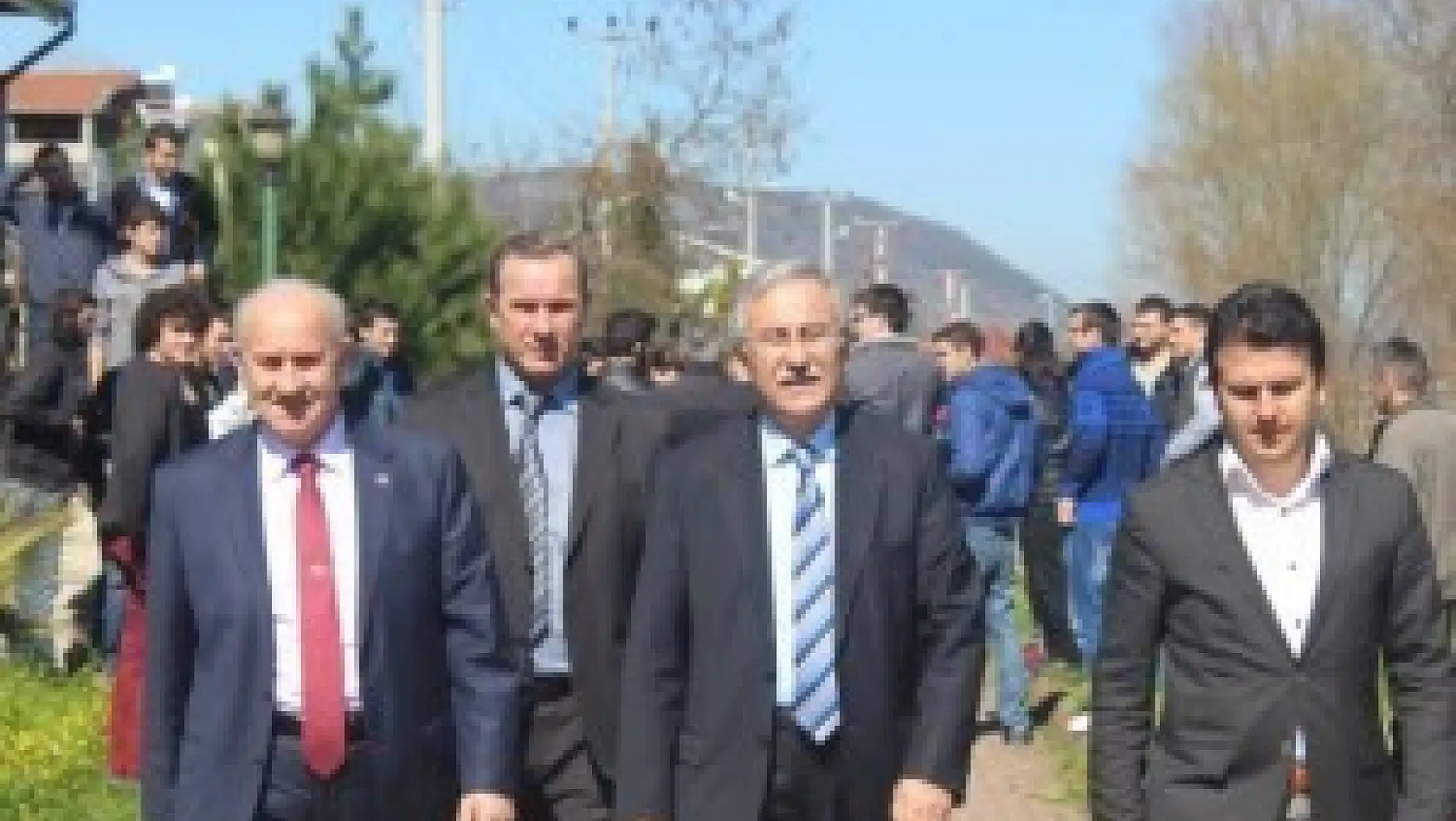 REKTÖR KAPLAN KOZCAĞIZ'DA