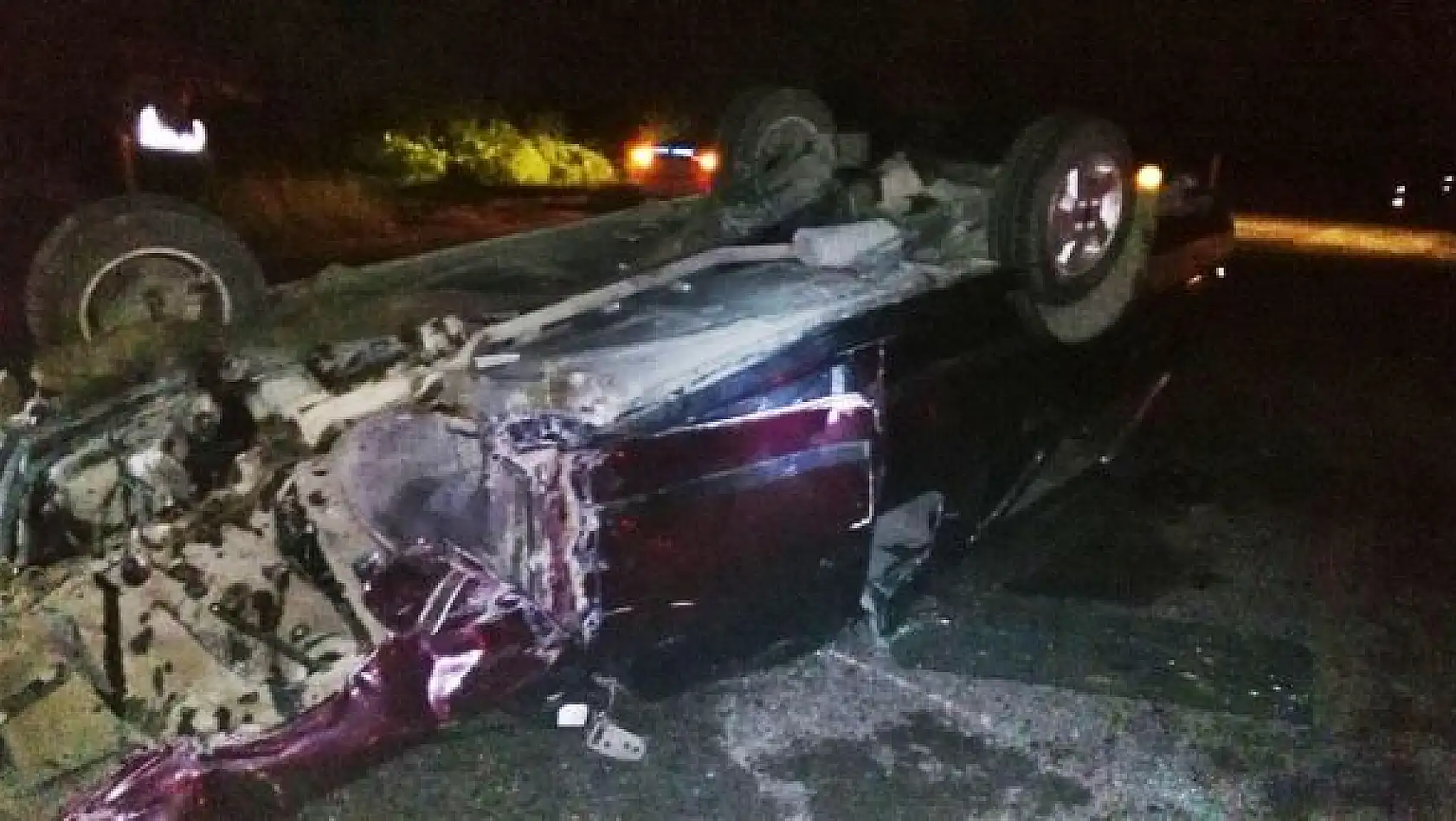 Amasra yolunda feci kaza, 1 ölü