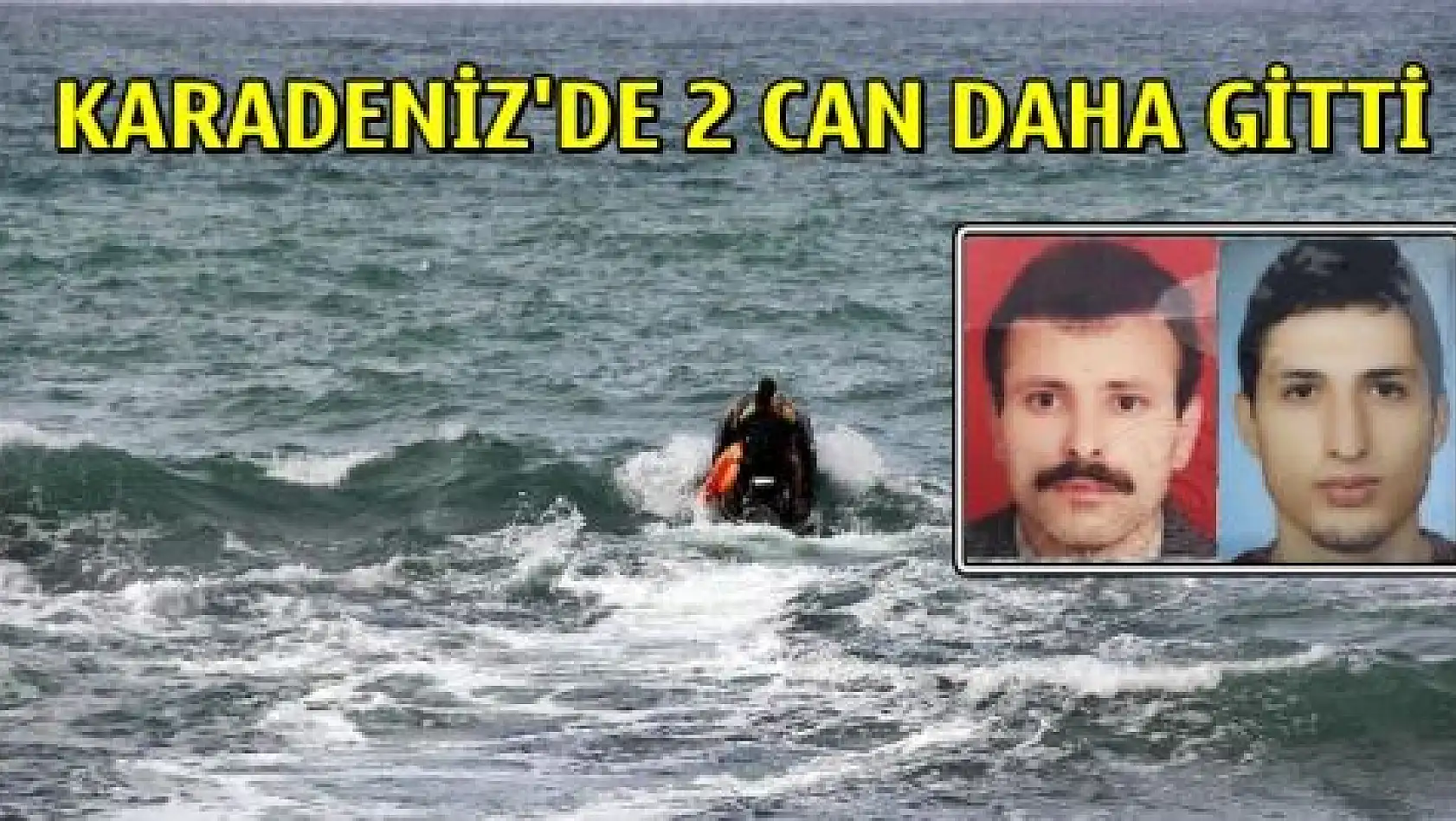 Baba boğuldu, oğlu kayıp