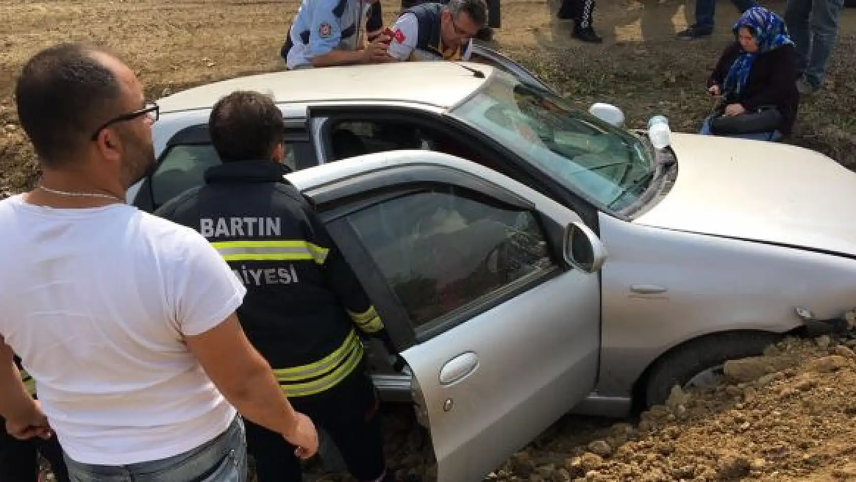Bartın Çaycuma yolunda feci kaza!!!