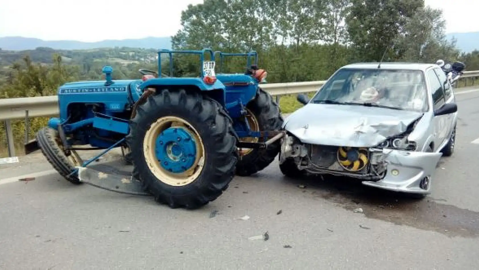 Bartın'da 2 kaza birden