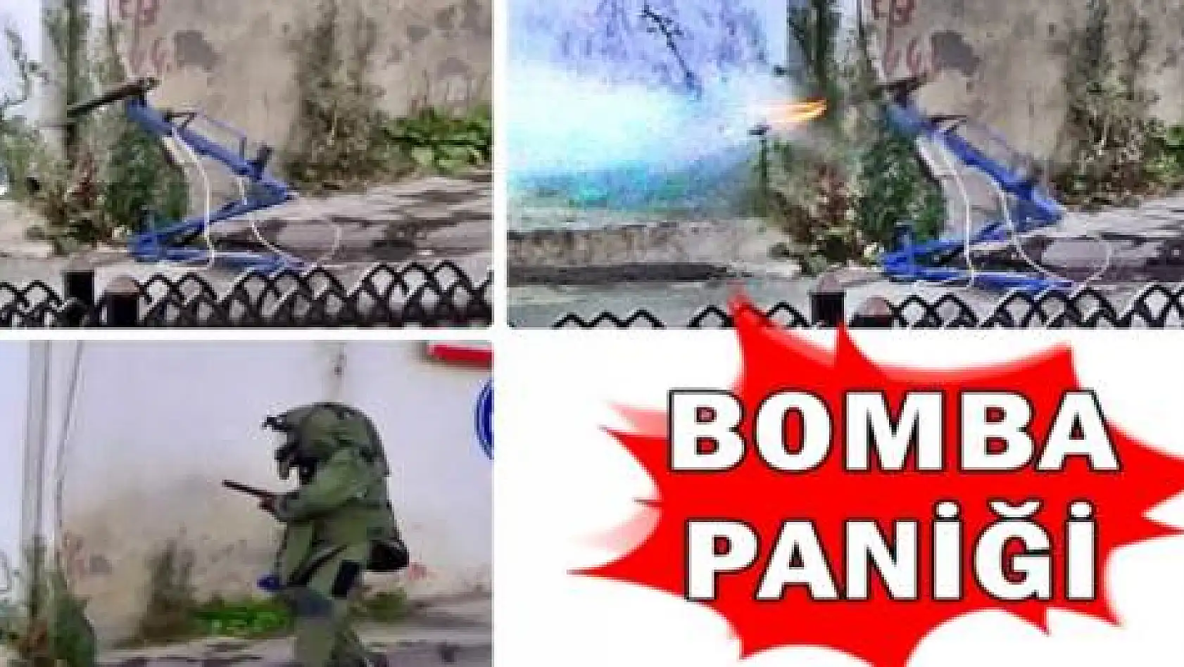 Bartın'da bomba paniği