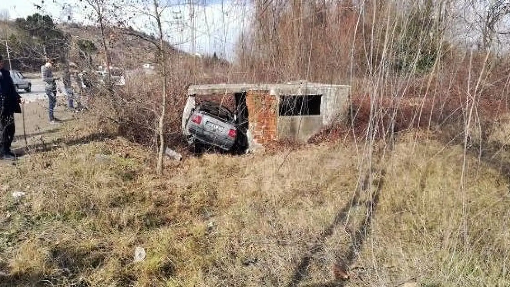 Bartın'da şaşırtan kaza