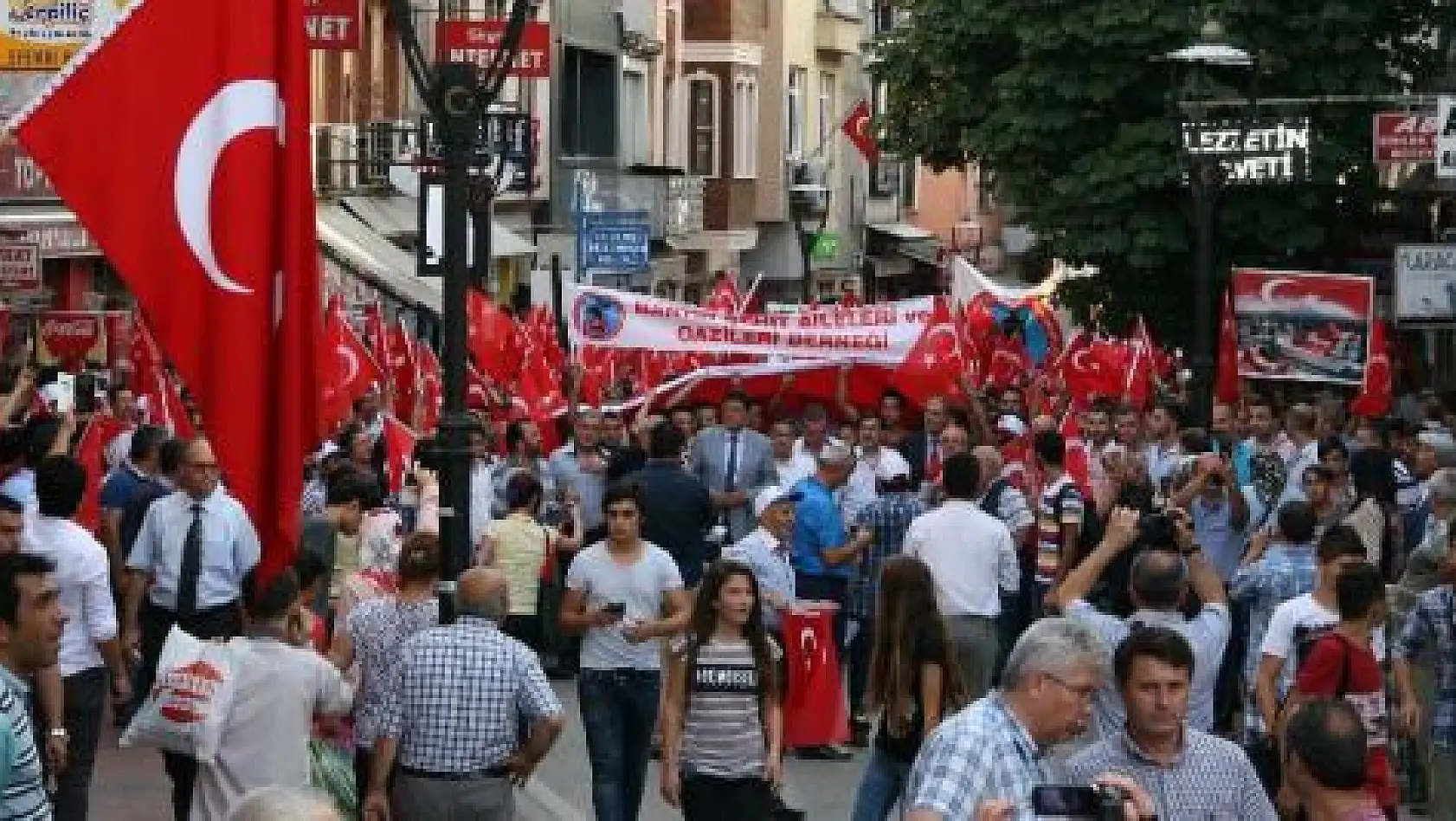 Bartın'da terör lanetlendi