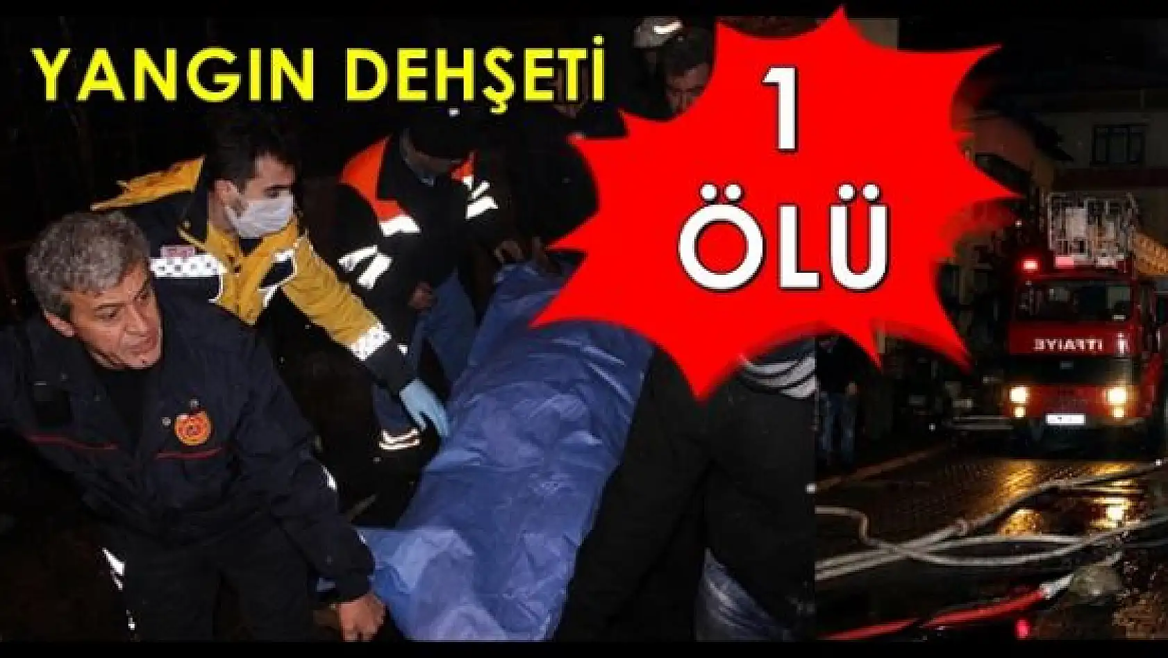 Bartın'da yangın dehşeti, 1 kadın öldü