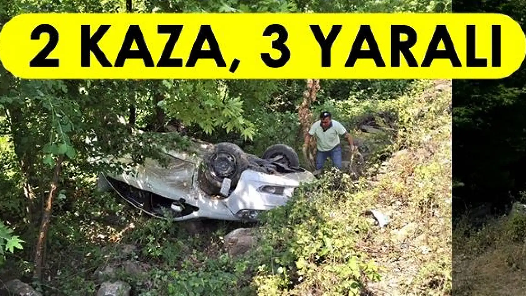 Bartın Karabük yolunda üst üste 2 kaza