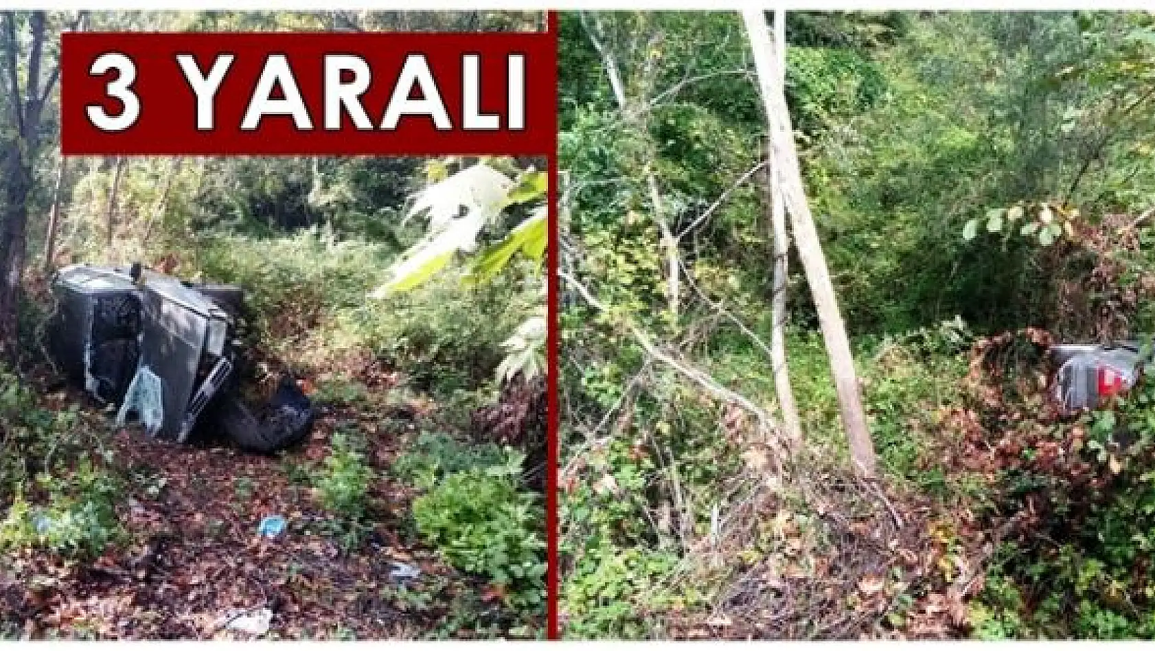 Bartın Safranbolu yolunda kaza