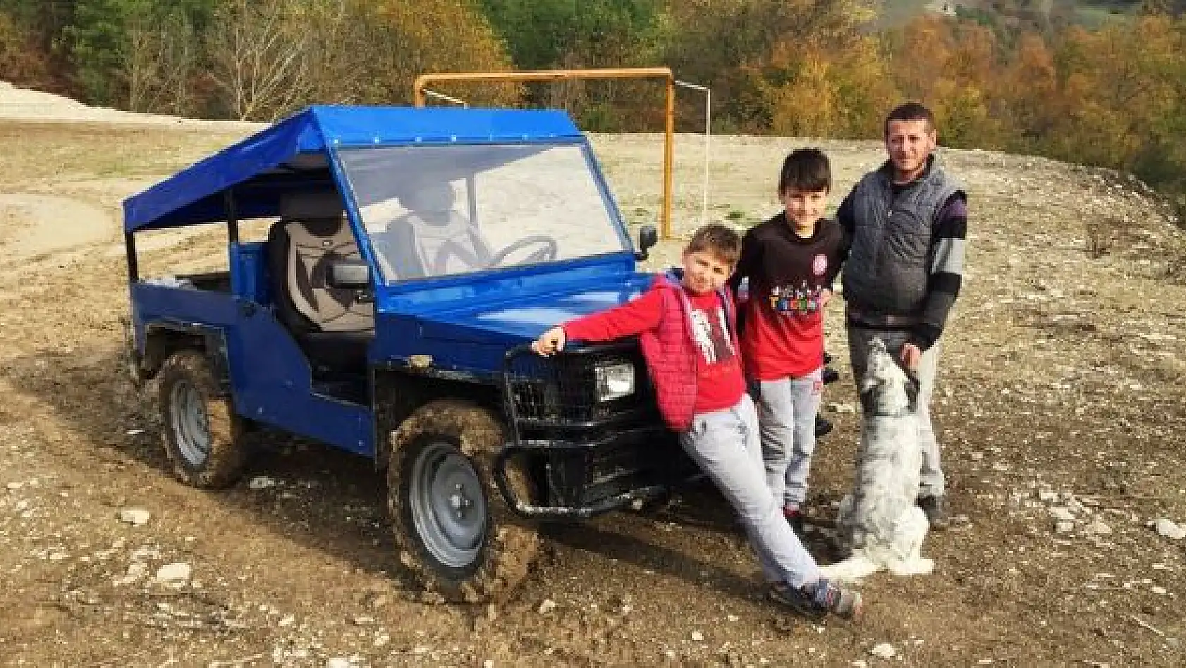 Bartınlı usta 4 çeker arazi aracı yaptı