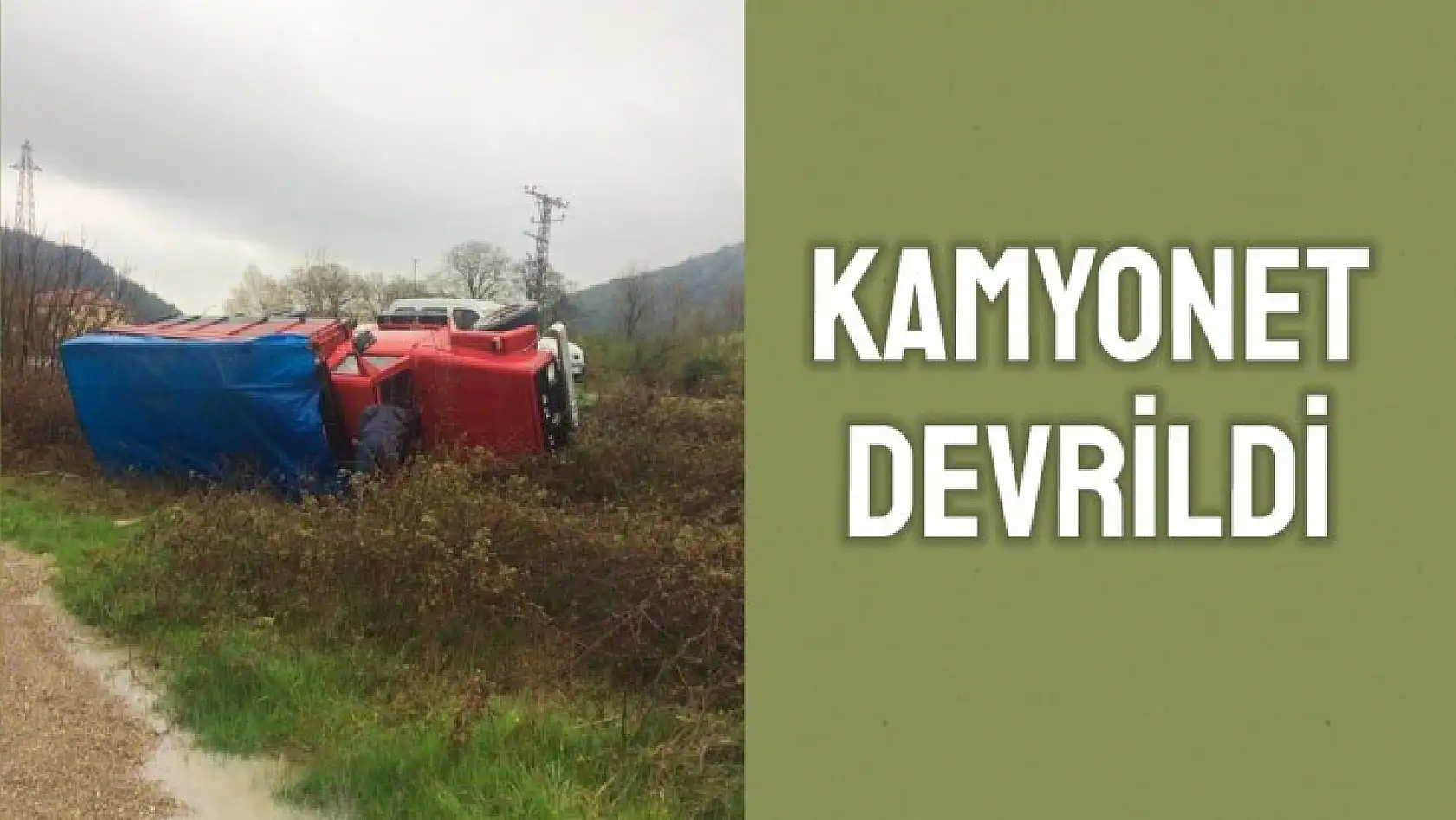Boğaz yolunda kaza