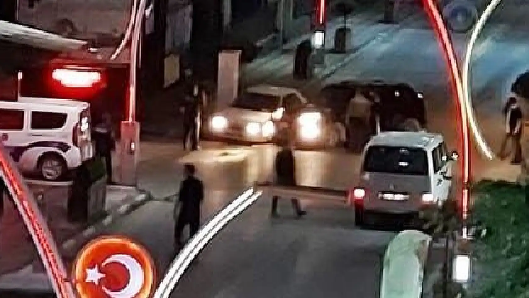 Bulvarda kaza, çarpışma