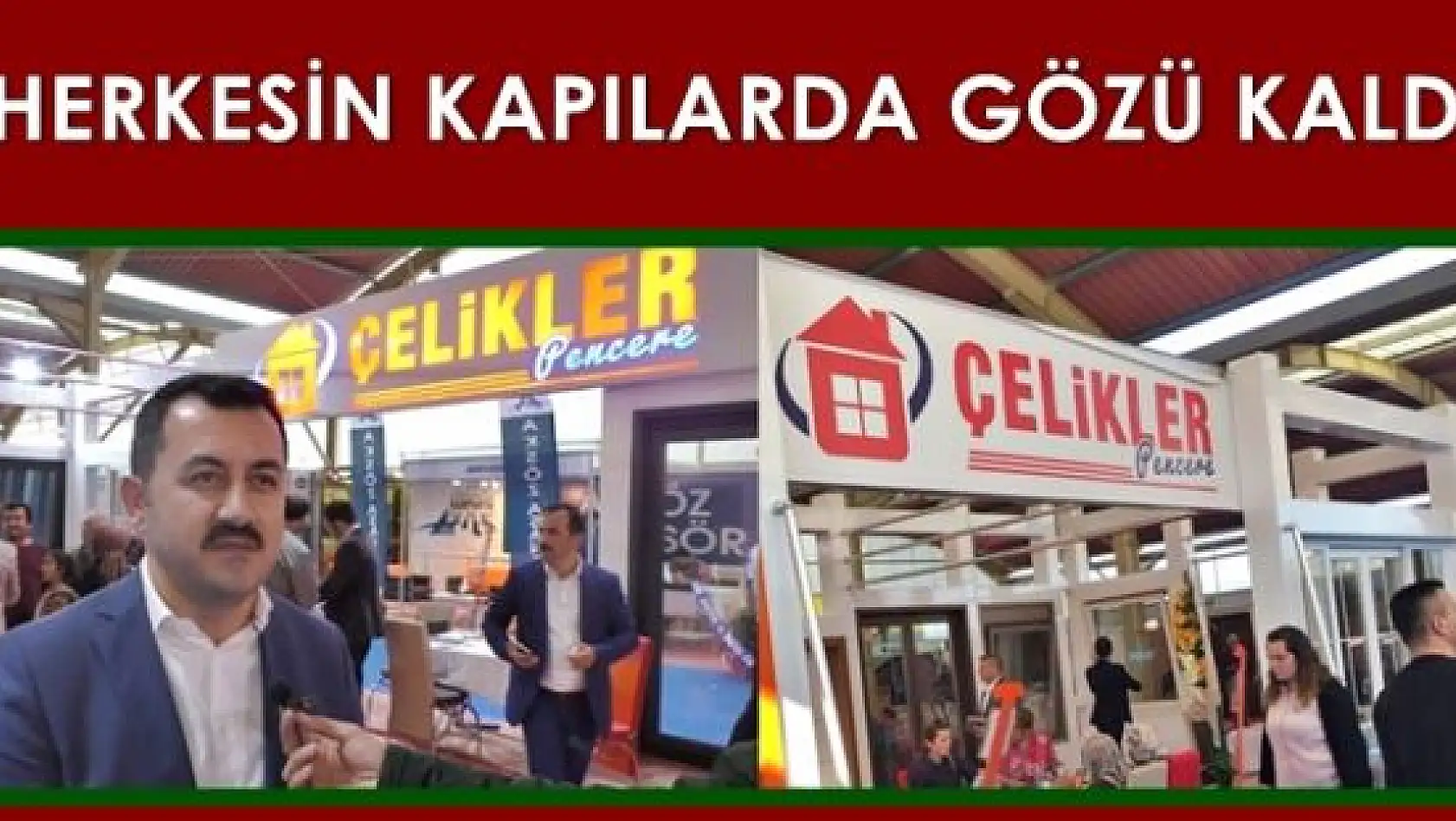 Çelikler fuardaki ilgiden oldukça memnun