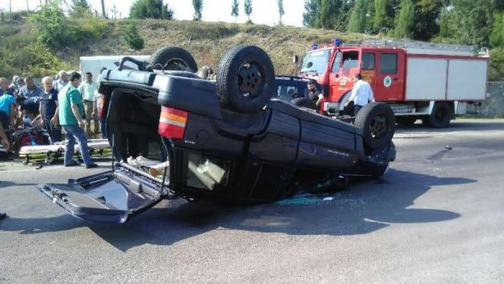 Feci Kazada 4 Kişi Yaralandı