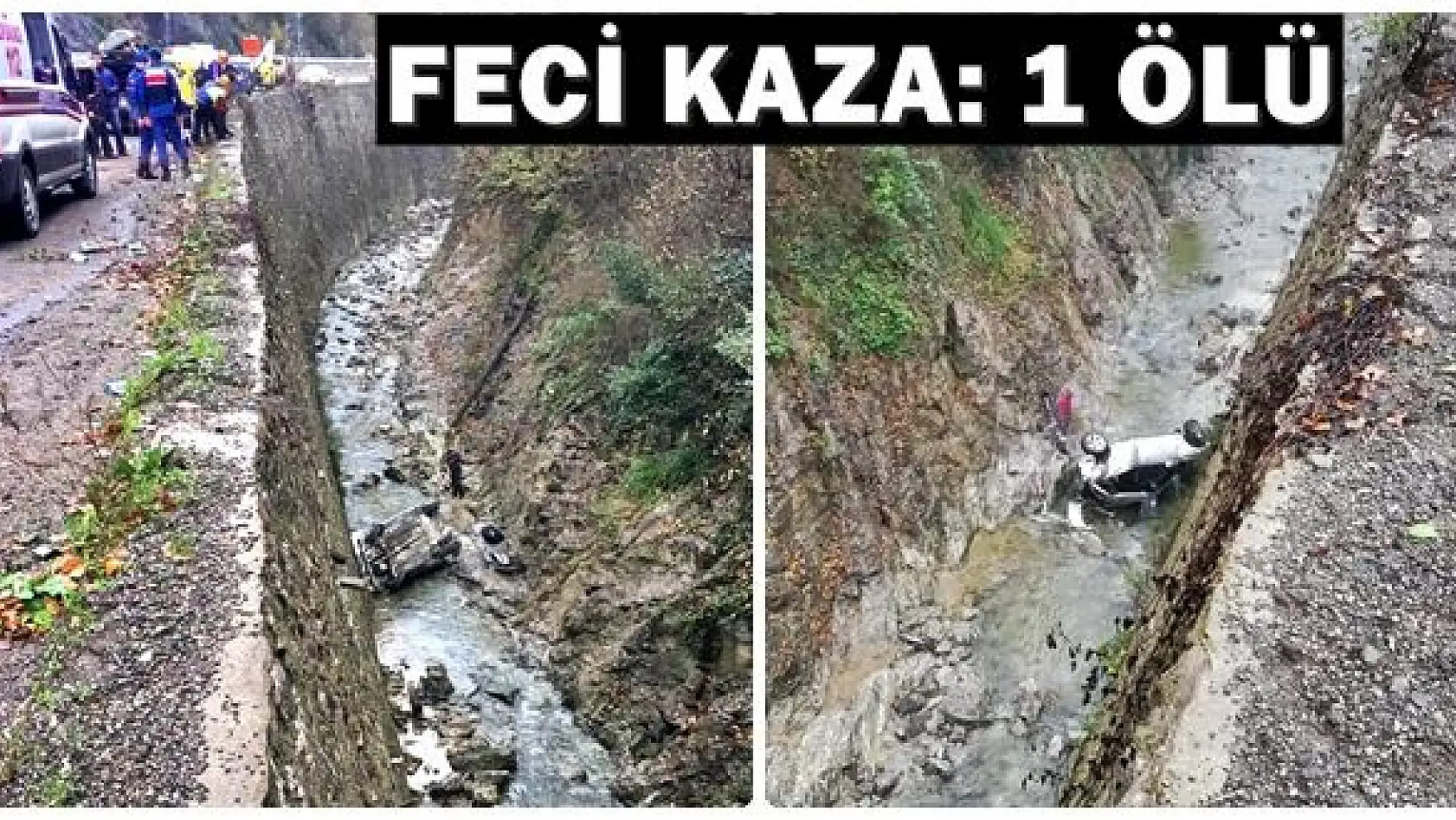 Feci kazada anne öldü, oğlu yaralandı