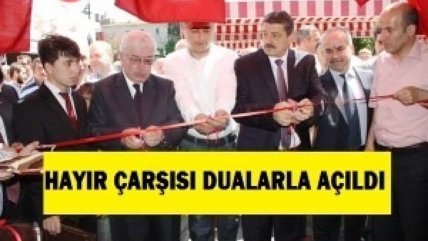 GELENEKSEL HAYIR ÇARŞISI AÇILDI